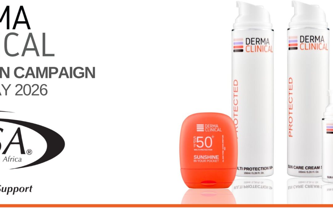 Ten Percent of all Dermaclinical SPF Sales from 25th to 31st May 2026 Donated to CANSA
